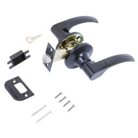 Защёлка «СТАНДАРТ» 8510 PS BL, чёрная, пустая