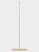 Швабра деревянная для мытья пола, 120 см, с резьбой, берёза ВС, колодка 40 см, диаметр черенка 2 см, длина держателя 40 см, ширина держателя 4 см