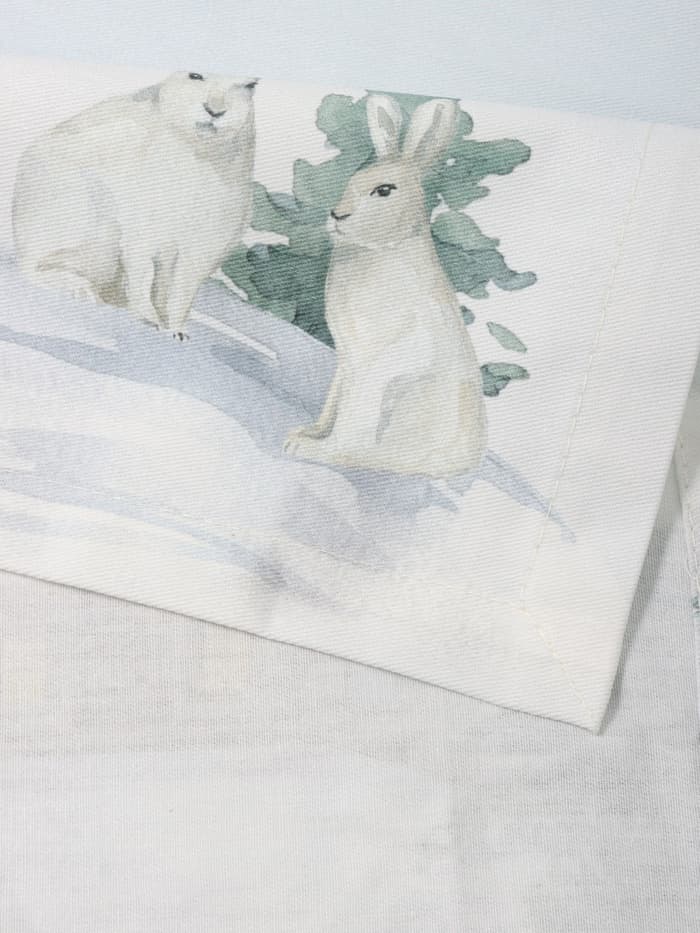 Дорожка на стол новогодняя «Этель» Forest animals, размер 40×147±5 см