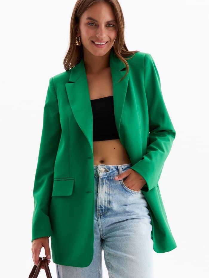 Пиджак женский MIST, размер 40-42, зелёный