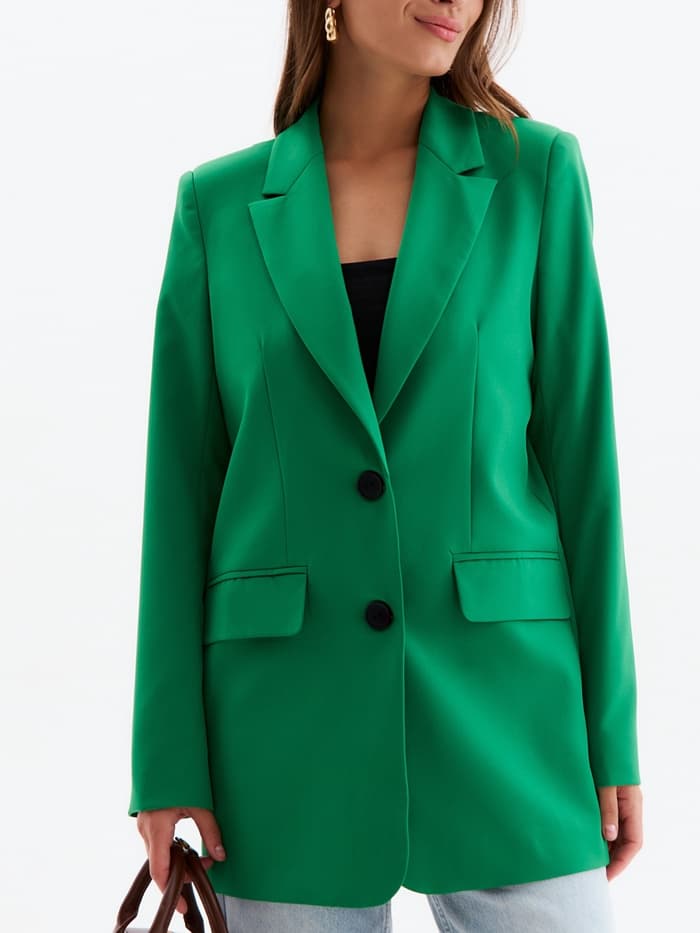 Пиджак женский MIST, размер 44-46, зелёный