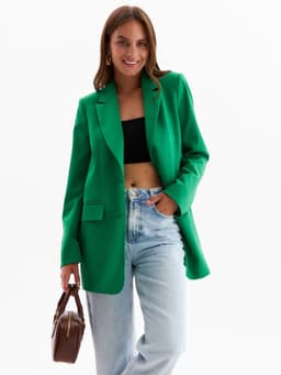 Пиджак женский MIST, размер 44-46, зелёный