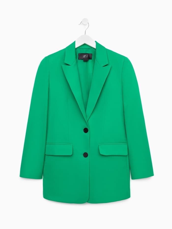 Пиджак женский MIST, размер 52-54, зелёный