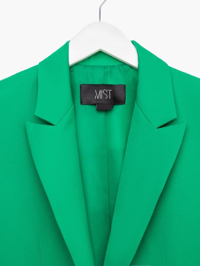 Пиджак женский MIST, размер 52-54, зелёный