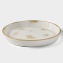 Форма для запекания Доляна Organic Gold, 1 л, d=24.5 см, фарфор, белая