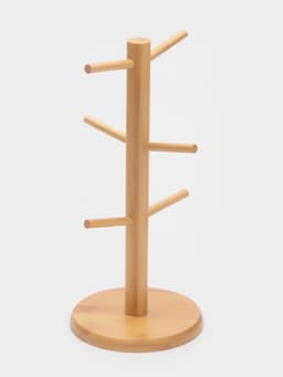 Держатель для кружек BellaTenero Bamboo, 14.5×32 см, бамбук
