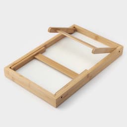 Поднос для завтрака с ножками Доляна, 46.5×25 см, бамбук