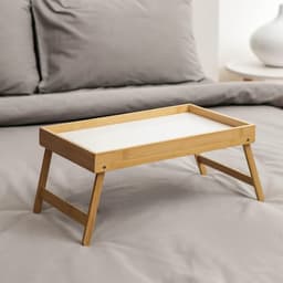 Поднос для завтрака с ножками Доляна, 46.5×25 см, бамбук