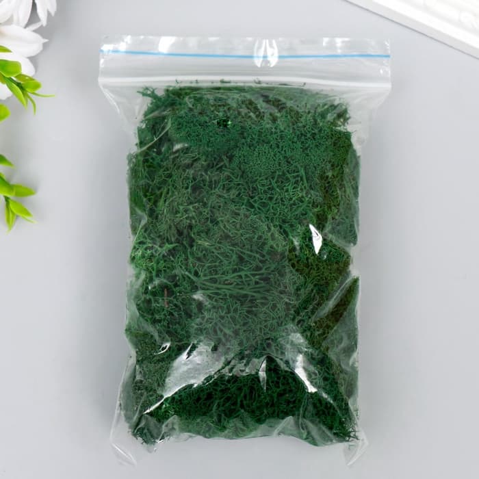 Мох стабилизированный «Ель» 45 г (±5 г)