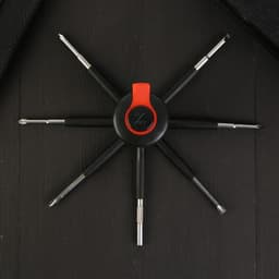 Фонарик мультитул «23 февраля», 8 в 1, пластик