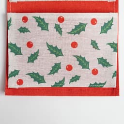 Кармашек текстильный «Этель. Новый Год», 2 отделения, 20×41 см