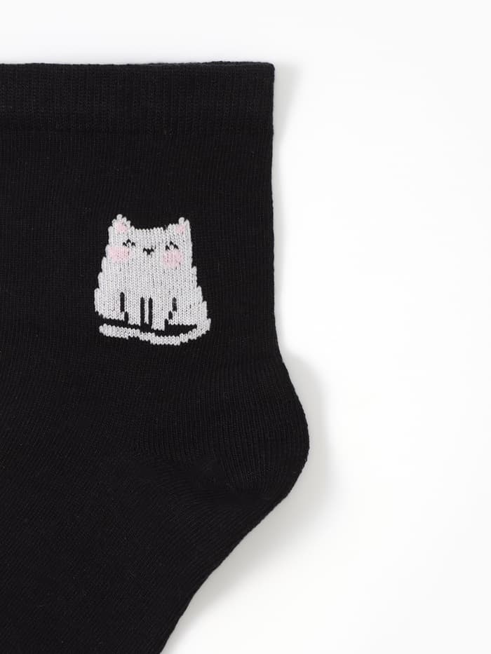 Набор новогодний подарочный KAFTAN Merry Christmas, носки размер 36-39 (23-25 см), маска для сна, открытка 2 шт.