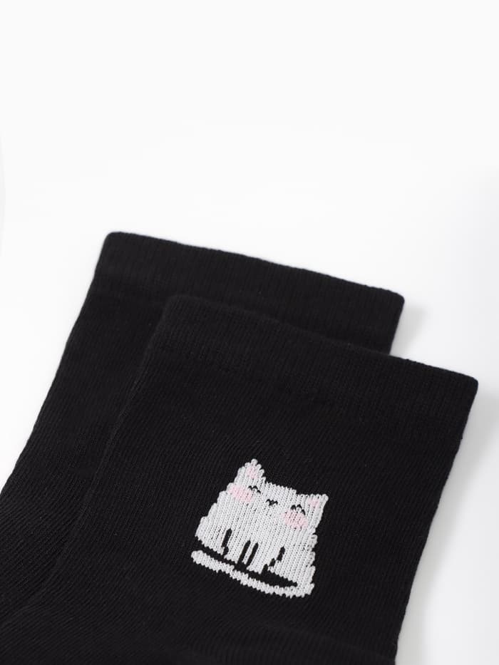 Набор новогодний подарочный KAFTAN Merry Christmas, носки размер 36-39 (23-25 см), маска для сна, открытка 2 шт.