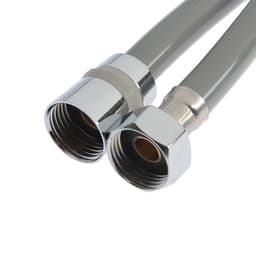 Душевой шланг ZEIN Z08SH, 150 см, антиперекручивание, латунные гайки, темно-серый, Имп/Имп