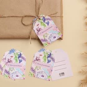 Шильдик на подарок «С Днем Рождения», 5×7 см