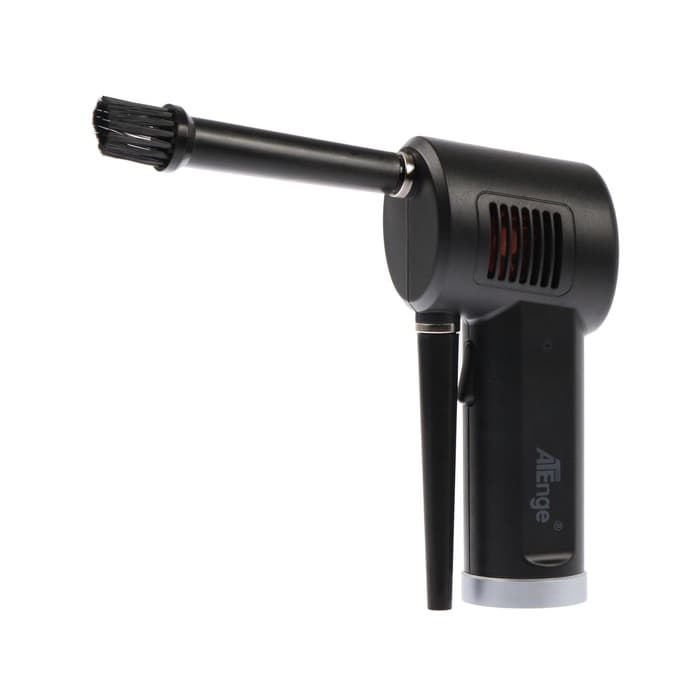 Воздуходувка для чистки компьютера и клавиатуры от пыли, беспроводная MR-02, 6000 мАч, чёрная