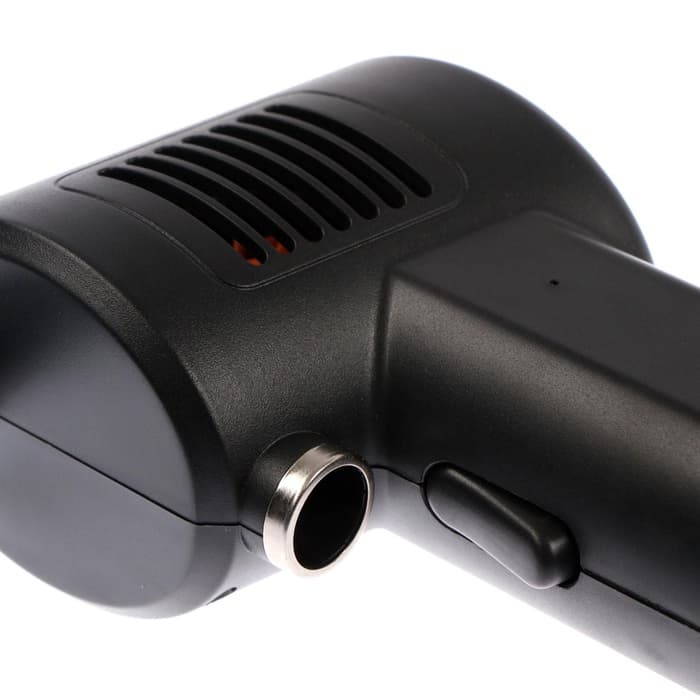 Воздуходувка для чистки компьютера и клавиатуры от пыли, беспроводная MR-02, 6000 мАч, чёрная