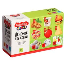 Игра настольная Десятое Королевство «Денежка без сдачи», Baby Toys Games