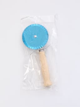 Нож для пиццы и теста Доляна «Классик», 18.5 см, коррозионностойкая сталь, ребристый, бежевый