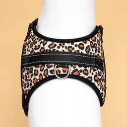 Шлейка К7, размер XL, ОГ 74-92 см, вес 28-47.5 кг, мягкая, светоотражающая, леопард