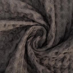 Халат вафельный женский удлинённый «Этель» Boho, размер 50-52, хлопок, 290 г/м², светло-серый