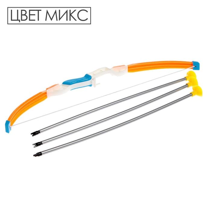 Лук «Робин», стреляет присосками, цвет МИКС