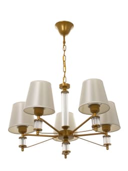 Люстра 1091/5GD 40 Вт Е27 золото 60×60×38-78 см BayerLux