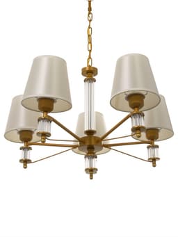 Люстра 1091/5GD 40 Вт Е27 золото 60×60×38-78 см BayerLux
