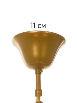 Люстра 1091/5GD 40 Вт Е27 золото 60×60×38-78 см BayerLux