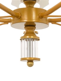 Люстра 1091/5GD 40 Вт Е27 золото 60×60×38-78 см BayerLux