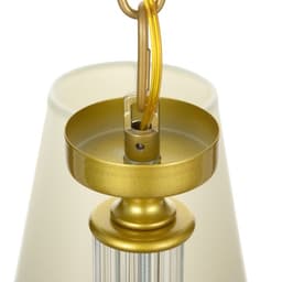 Люстра 1091/5GD 40 Вт Е27 золото 60×60×38-78 см BayerLux