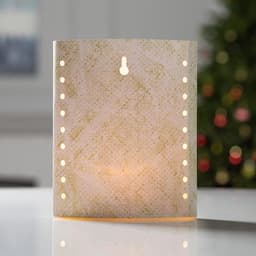 Светодиодная фигура «Колибри» 13×16×5 см, картон, от батареек ААх2, свечение тёплое белое