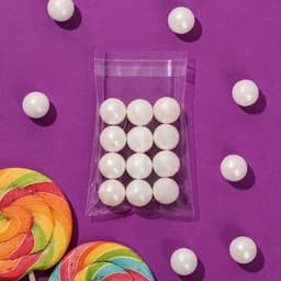 Пакет БОПП с клеевым клапаном, прозрачный для фасовки и упаковки, 6×6/4 см, 25 мкм