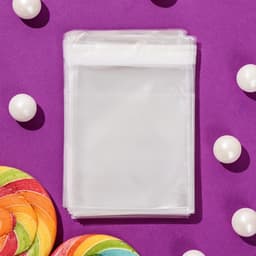 Пакет БОПП с клеевым клапаном, прозрачный для фасовки и упаковки, 6×6/4 см, 25 мкм