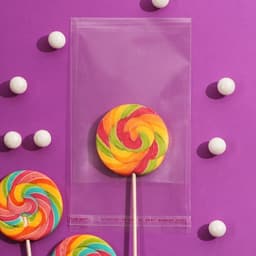 Пакет БОПП с клеевым клапаном, прозрачный для фасовки и упаковки, 10×14/4 см, 25 мкм