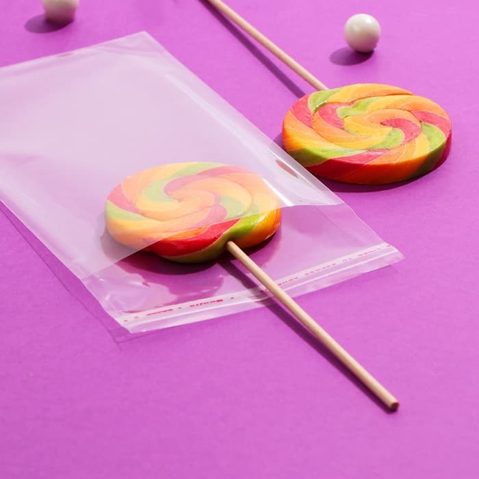 Пакет с липкой лентой, прозрачный 10×16/4 см 25 мкм