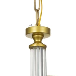 Люстра 1091/3Gd=40 Вт Е27 золото 60×60×38-78 см