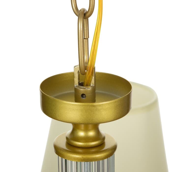 Люстра 1091/3Gd=40 Вт Е27 золото 60×60×38-78 см