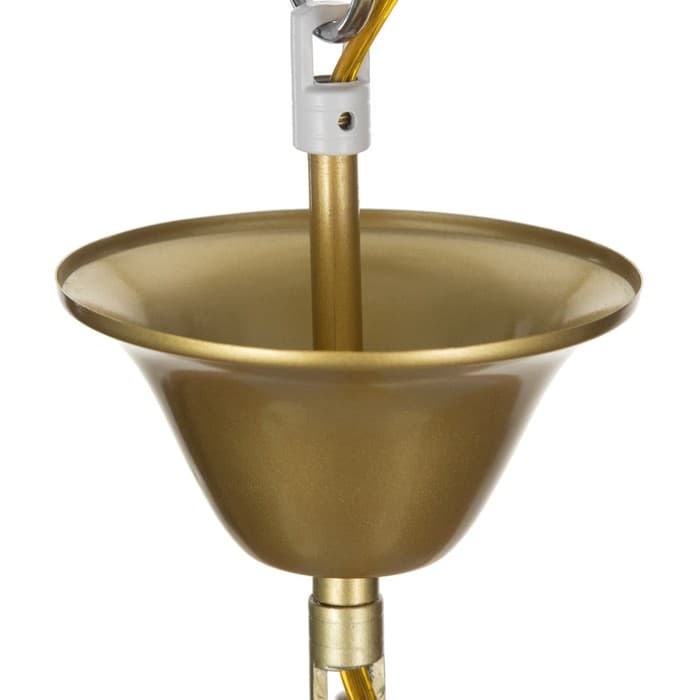 Люстра 1091/3Gd=40 Вт Е27 золото 60×60×38-78 см