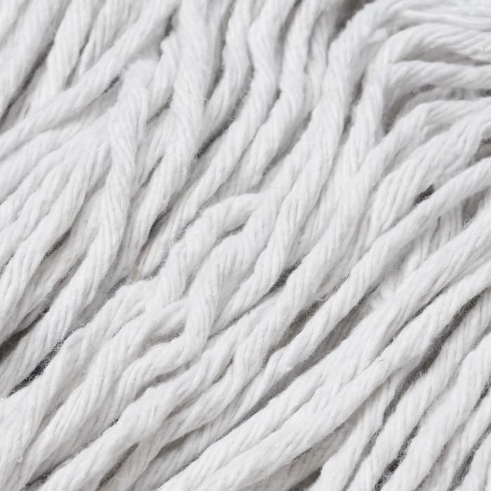 Швабра для мытья пола Доляна «Веревочная плоская», насадка 23 см, металлическая ручка 118 см, МИКС