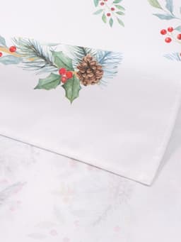 Дорожка на стол новогодняя «Этель» Christmas bells, размер 40×147±5 см