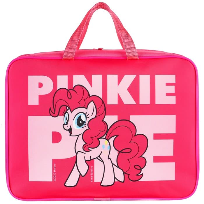 Папка с ручками текстильная А4, 35×27×10 см, My little pony