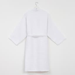 Халат вафельный мужской удлиненный «Этель» Boho, размер 54-56, 100% хлопок, 290 г/м², белый