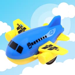 Набор инерционных самолетов «Авиалинии», 4 штуки