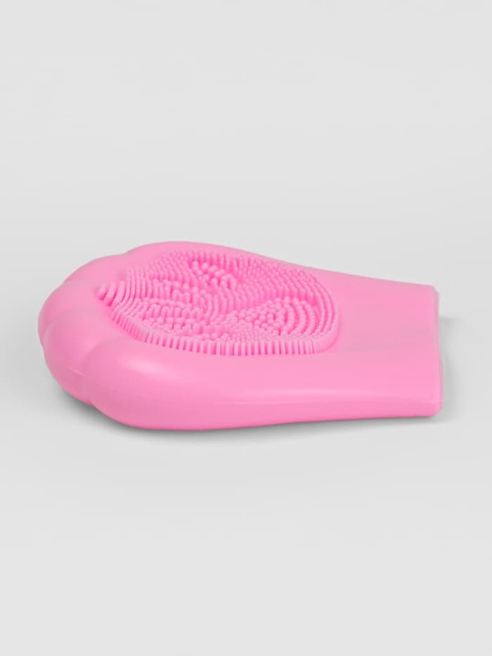 Щётка для умывания, силиконовая, 8×8 см, МИКС