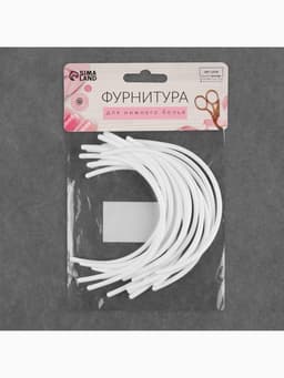 Косточки для бюстгальтера, 165×98×2.5 мм, чашка AA, 10 пар