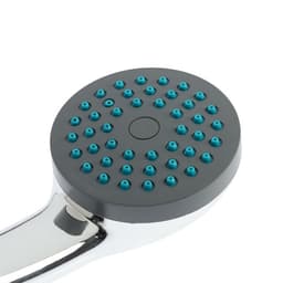 Душевая лейка со шлангом, гайки металл, держатель, крепеж в комплекте.