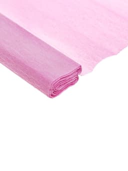 Бумага крепированная 50×200 см, в рулоне, 30 г/м², розовая