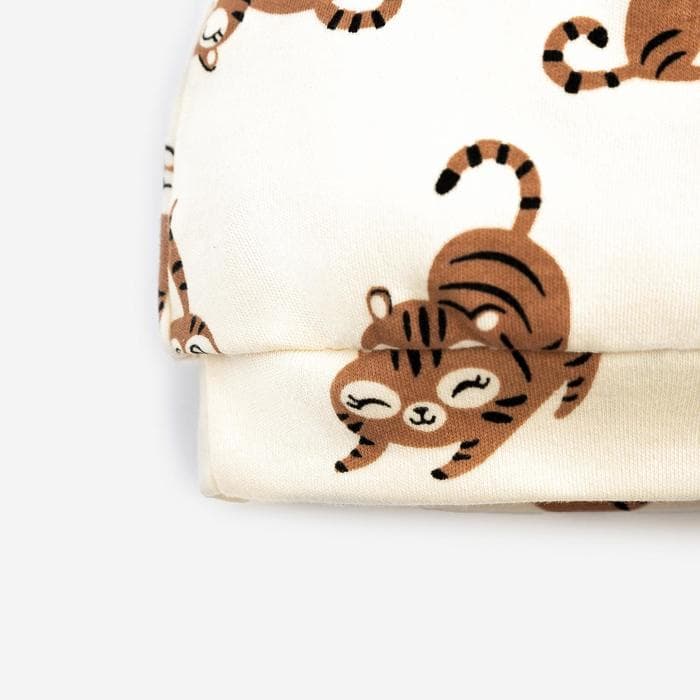 Шапка детская «Крошка Я. Тигруля», размер 48 (2 года), бежевая