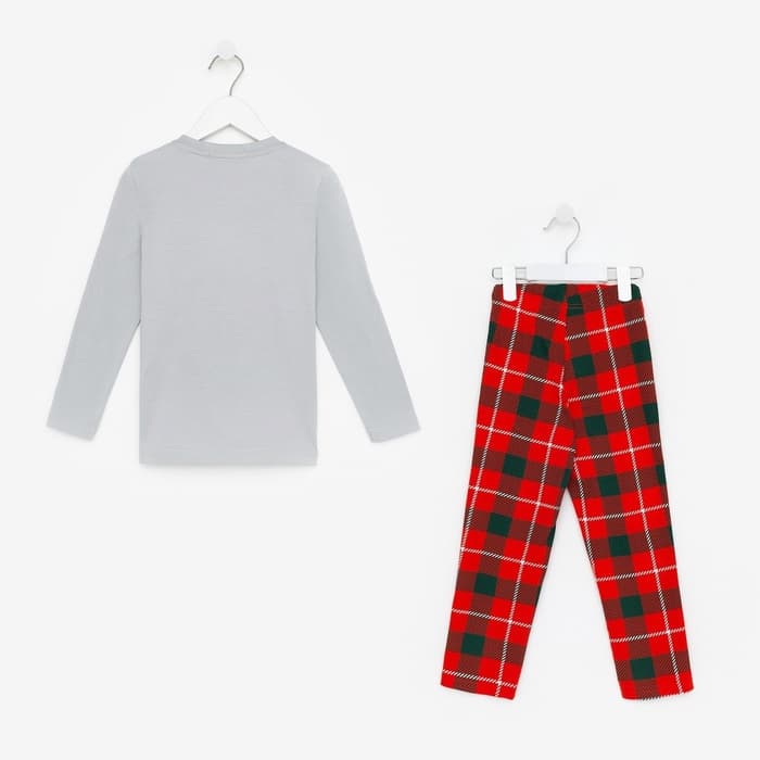 Пижама детская KAFTAN "Santa" размер 28 (86-92 см)